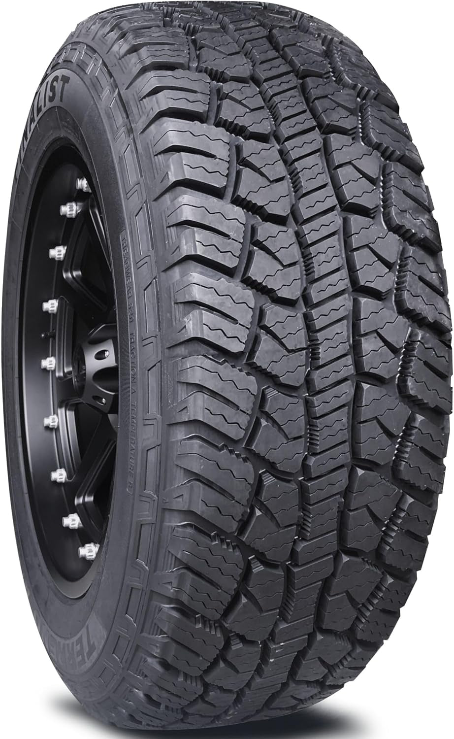 Set of 4 (FOUR)  Terreno A/T LT265/70R18 10 Ply 124S Load Range E SUV Light Truck All Season All Terrain Tire 265/70/18 (Tire Only) + Road Hazard Warranty Included 265/70/18