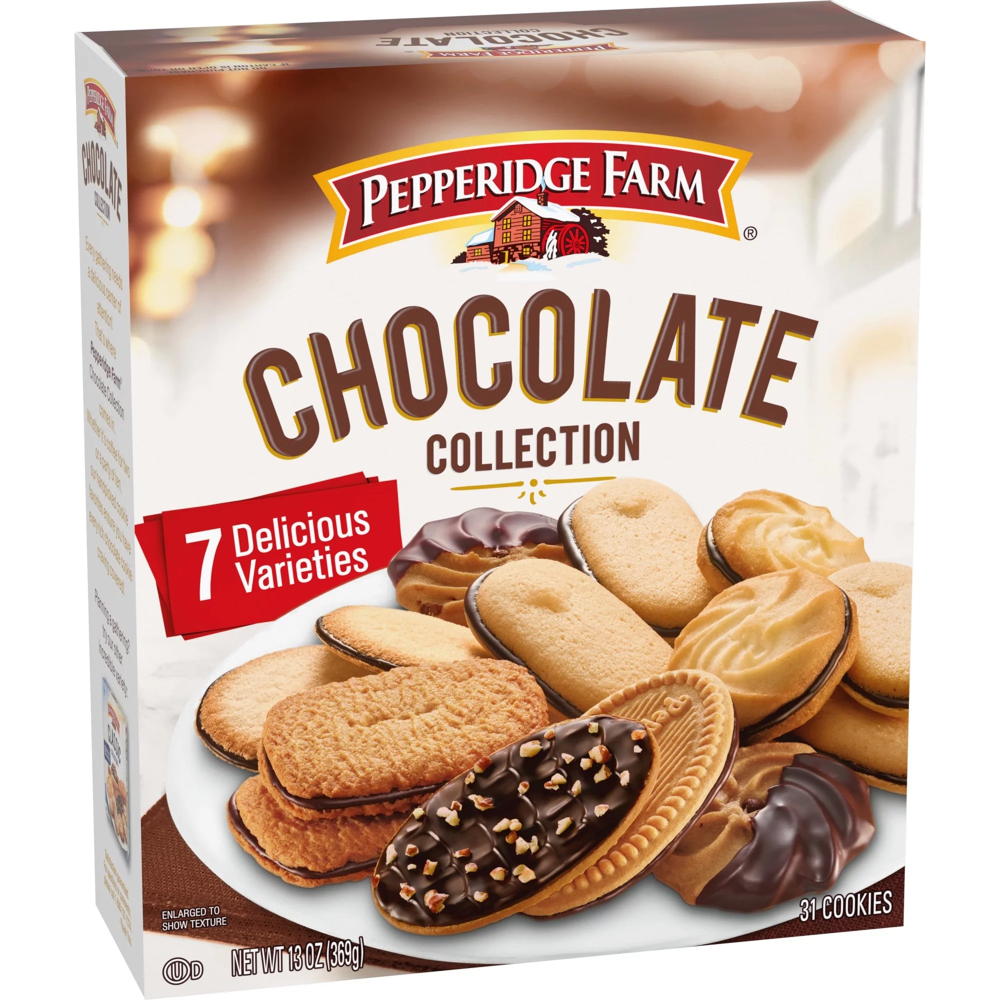 Cookies Chocolate Collection, 7 Cookie Varieties, 13 Oz. Box