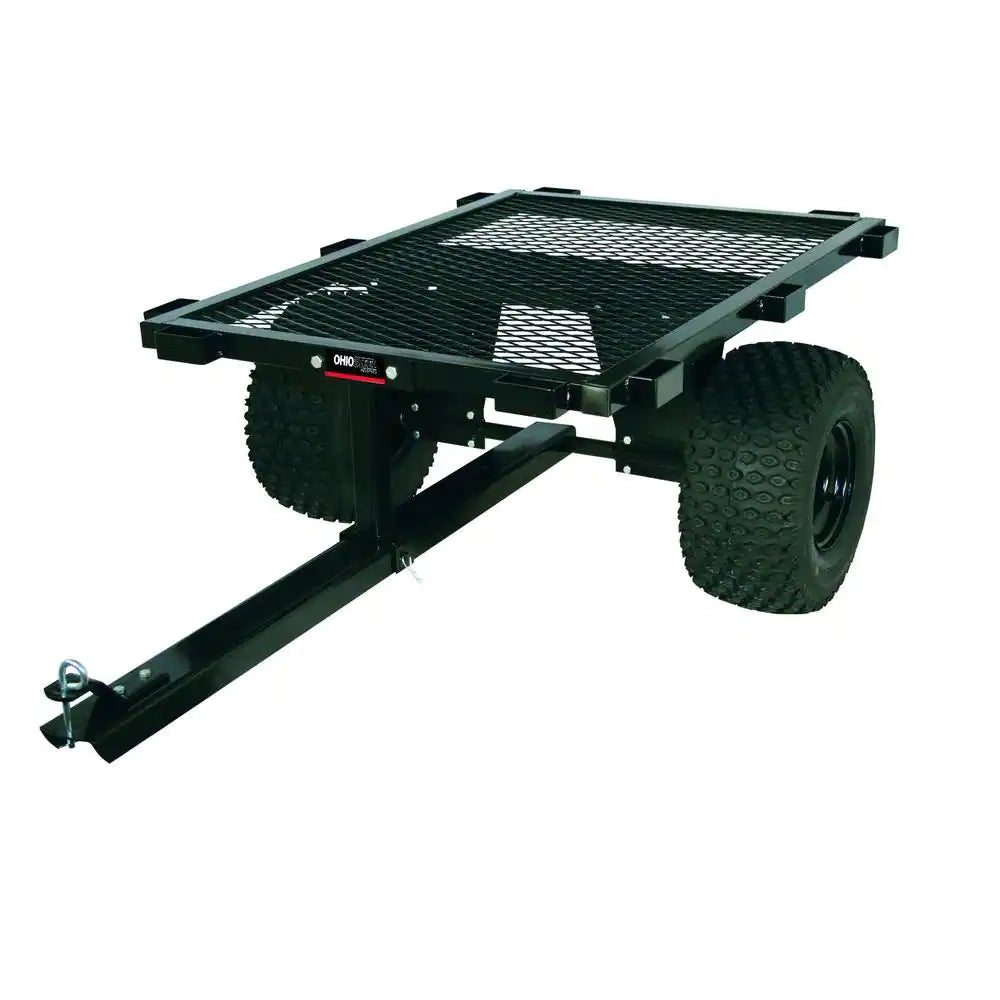 1000 Lb. Capacity Steel Flatbed ATV Cart