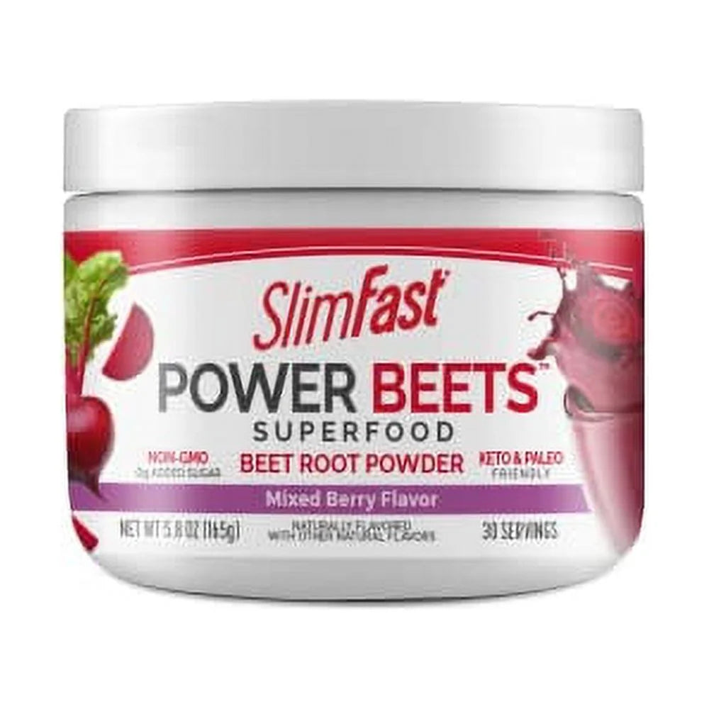 Beet Root Powder by , Beets Powder Superfood, Fermented Vegetable Drink Mix, Keto & Paleo Friendly, Non GMO, Great Smoothie Mix- Power Beets Mixed Berry Flavor- 30 Servings (Pack of 1)