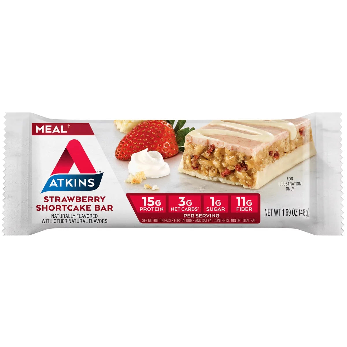 Strawberry Shortcake Meal Bar 5Pk