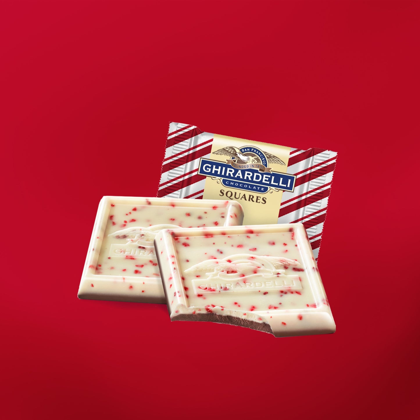 Peppermint Bark Assortment Chocolate Squares, 20.99 OZ Bag