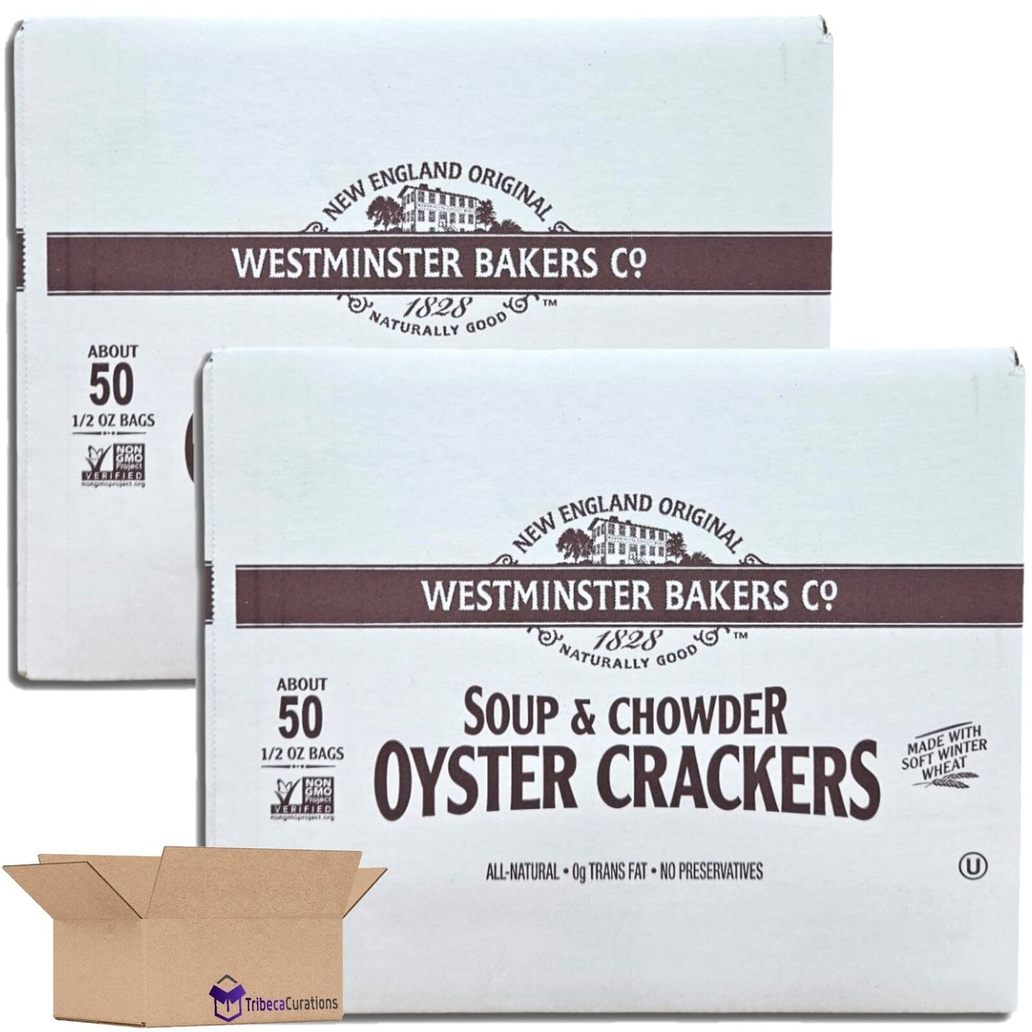 Tribeca Curations | Westminster Soup & Chowder Oyster Crackers Value Pack | .5