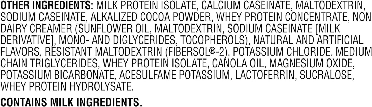 Pro Series Protein Powder Supplement, Knockout Chocolate, 2.54 Pound, 14 Servings, 50G Protein, 3G Sugar, 20 Vitamins & Minerals, NSF Certified for Sport, Packaging May Vary