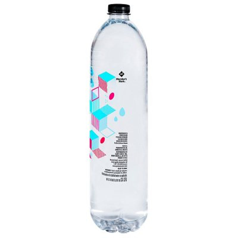 Member'S Mark Plus+ Alkaline Bottled Water 1L., 18 Pk.