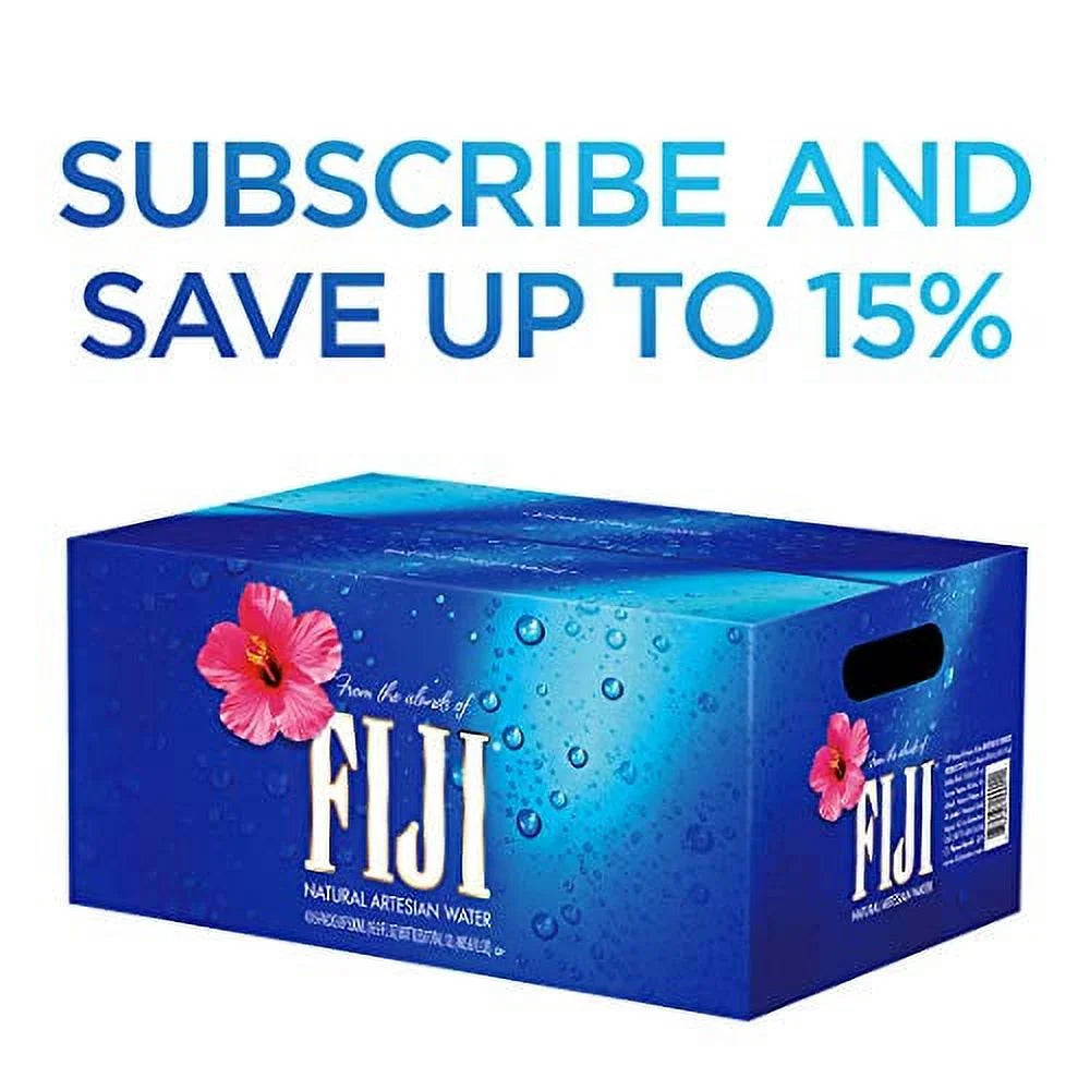 FIJI Natural Artesian Water, 16.9 Fl Oz Bottle (Pack of 24)