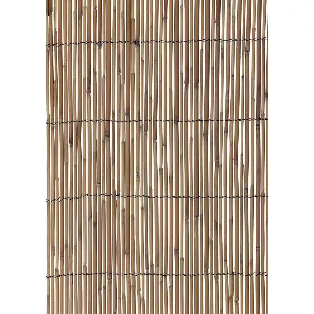 13 Ft. L X 5 Ft. H Decorative Garden Reed Wood Fencing