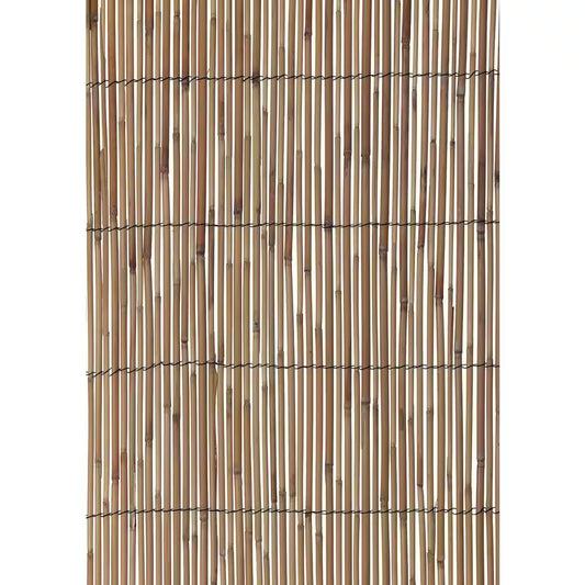 13 Ft. L X 5 Ft. H Decorative Garden Reed Wood Fencing