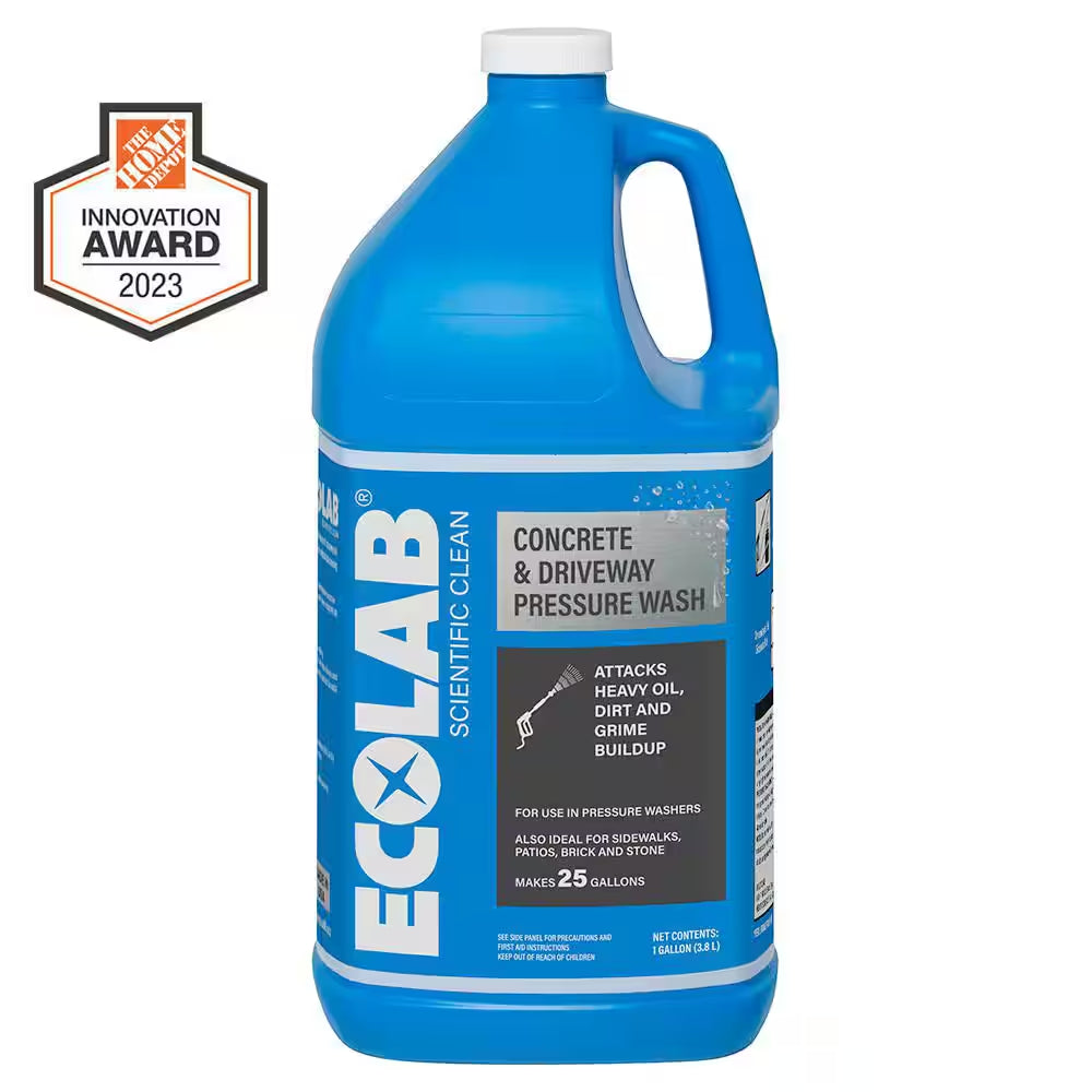 1 Gal. Outdoor Concrete and Driveway Pressure Wash Construction Grade Concentrate Cleaner