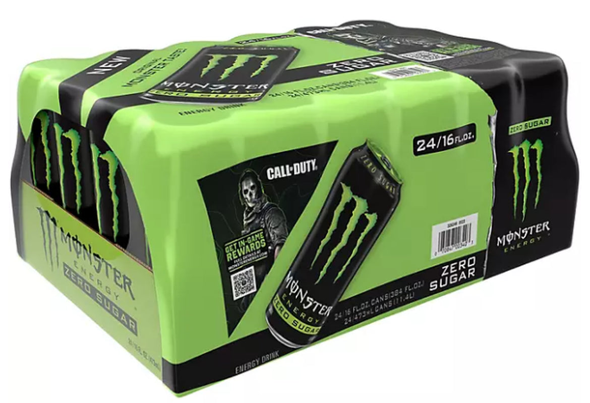 Monster Energy Zero Sugar (16 Oz., 24 Pk.)