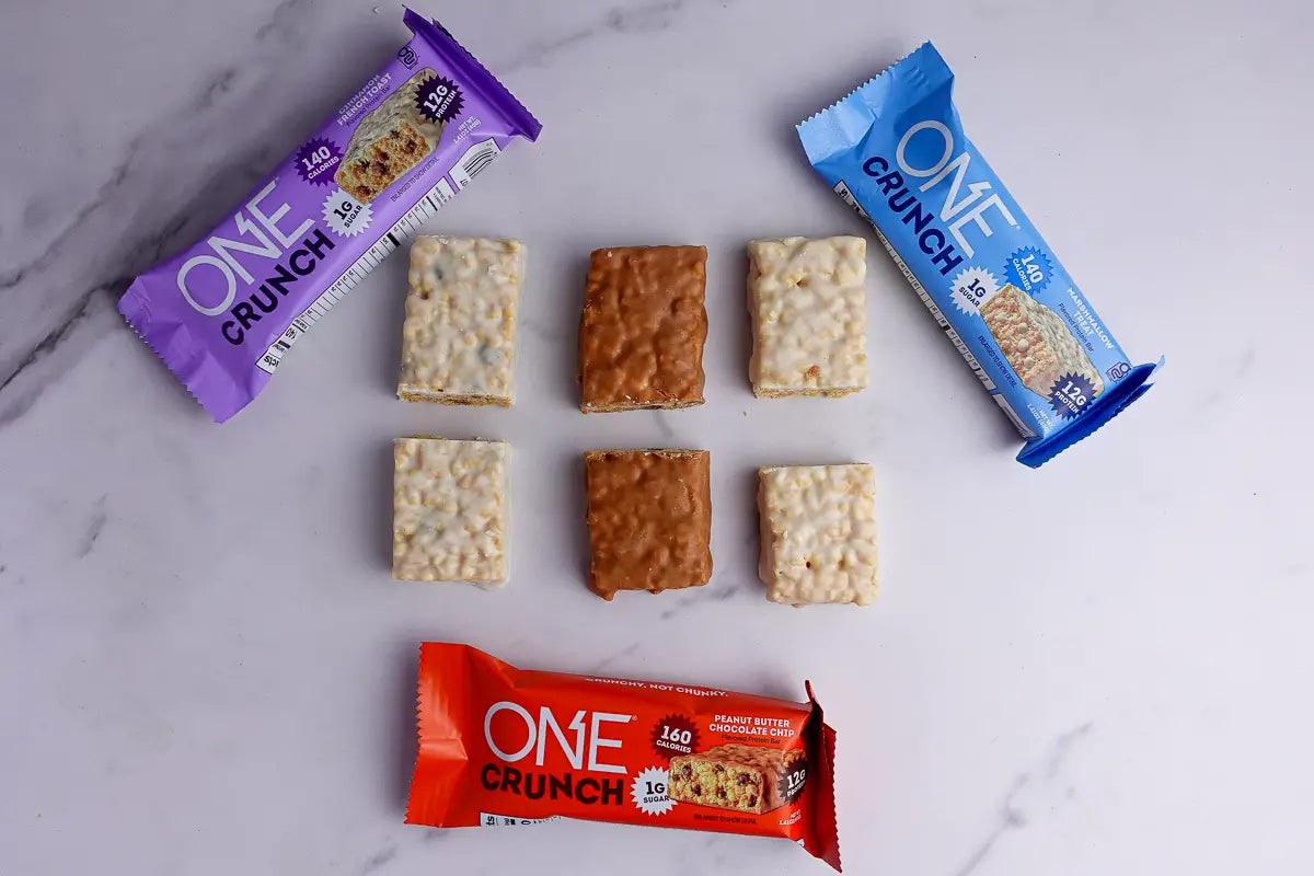 One Crunch Protein Bar, Cinnamon French Toast, 12G Protein, 4 Ct