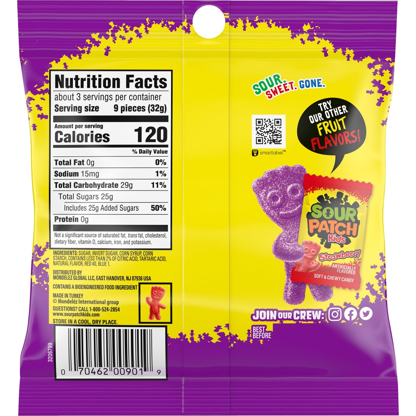 Grape Soft & Chewy Candy, 3.58 Oz