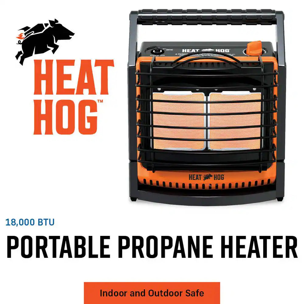 18,000 BTU Radiant Portable Propane Heater