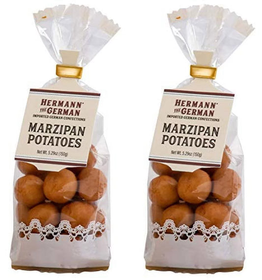 Marzipan Potatoes Imported Confections - 5.29 Ounce Bag / 150 Grams (Pack of 2)