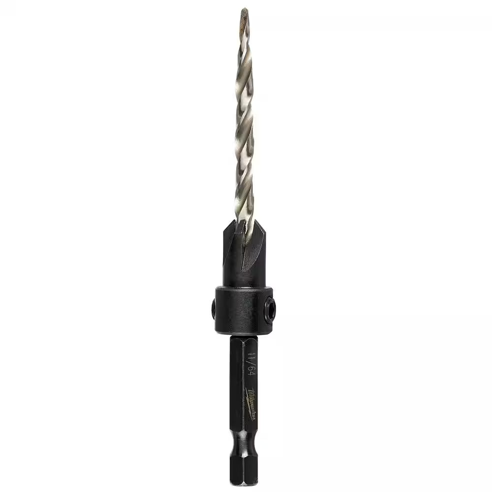 #8 Countersink 11/64 In. Wood Drill Bit