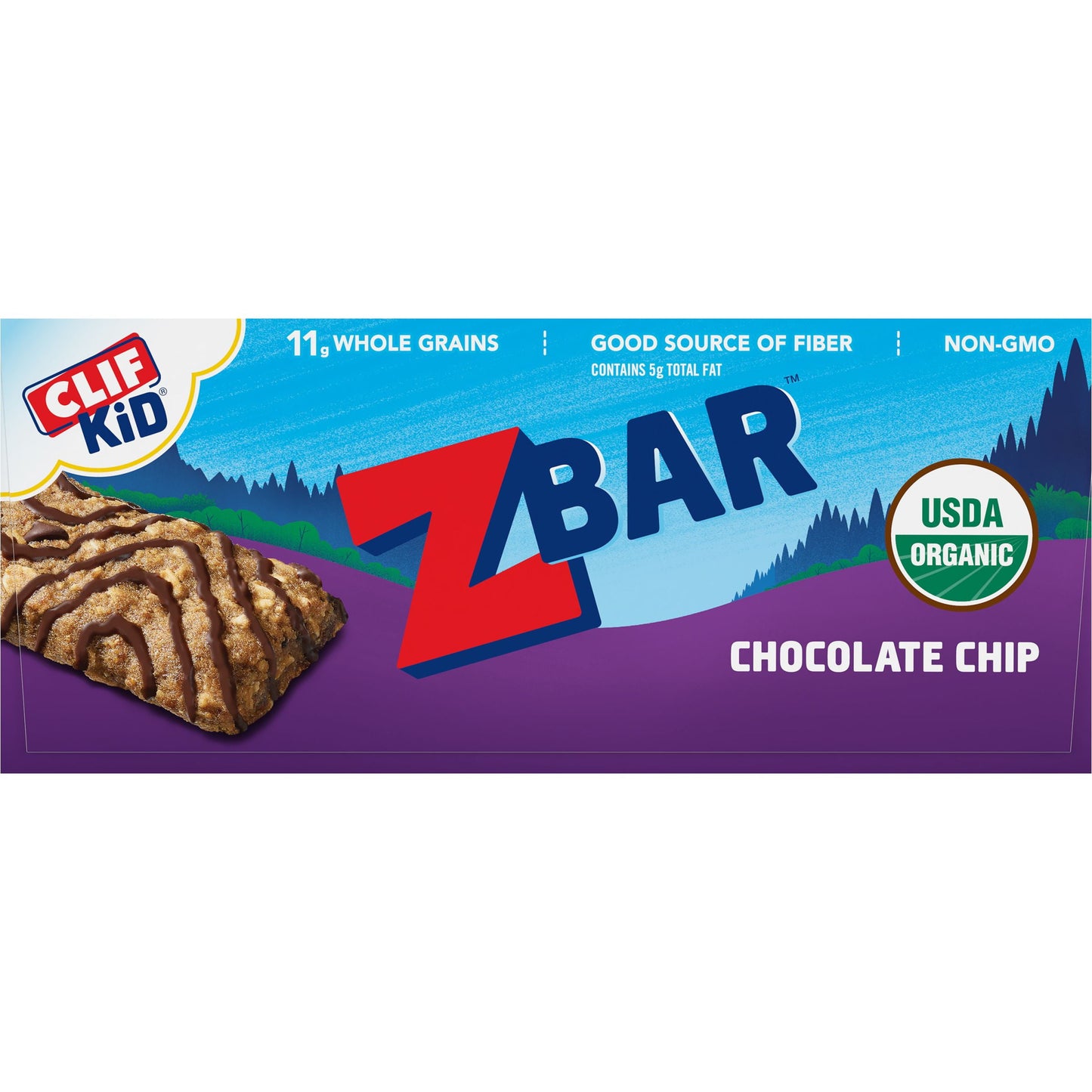 - Chocolate Chip - Baked Whole Grain Snack Bars - USDA Organic - 1.27 Oz. (18 Pack)