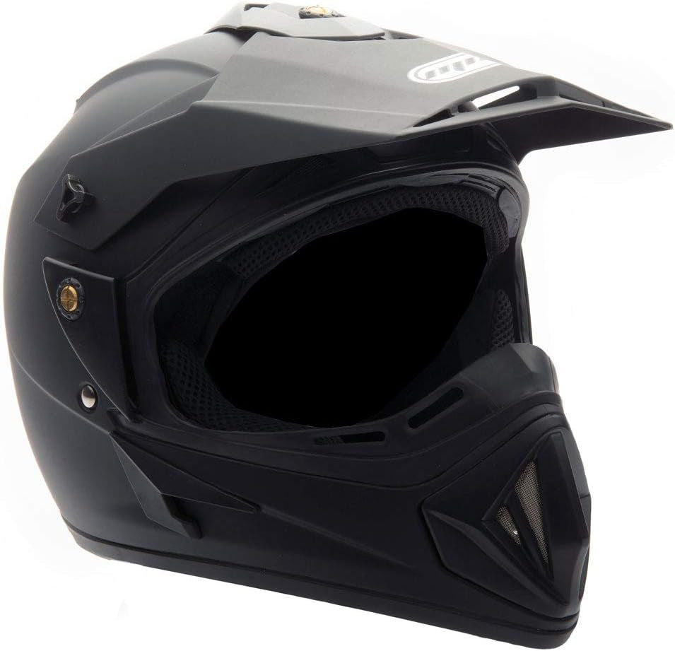 Adult Motorcycle off Road Helmet DOT - MX ATV Dirt Bike Motocross UTV - with Goggles