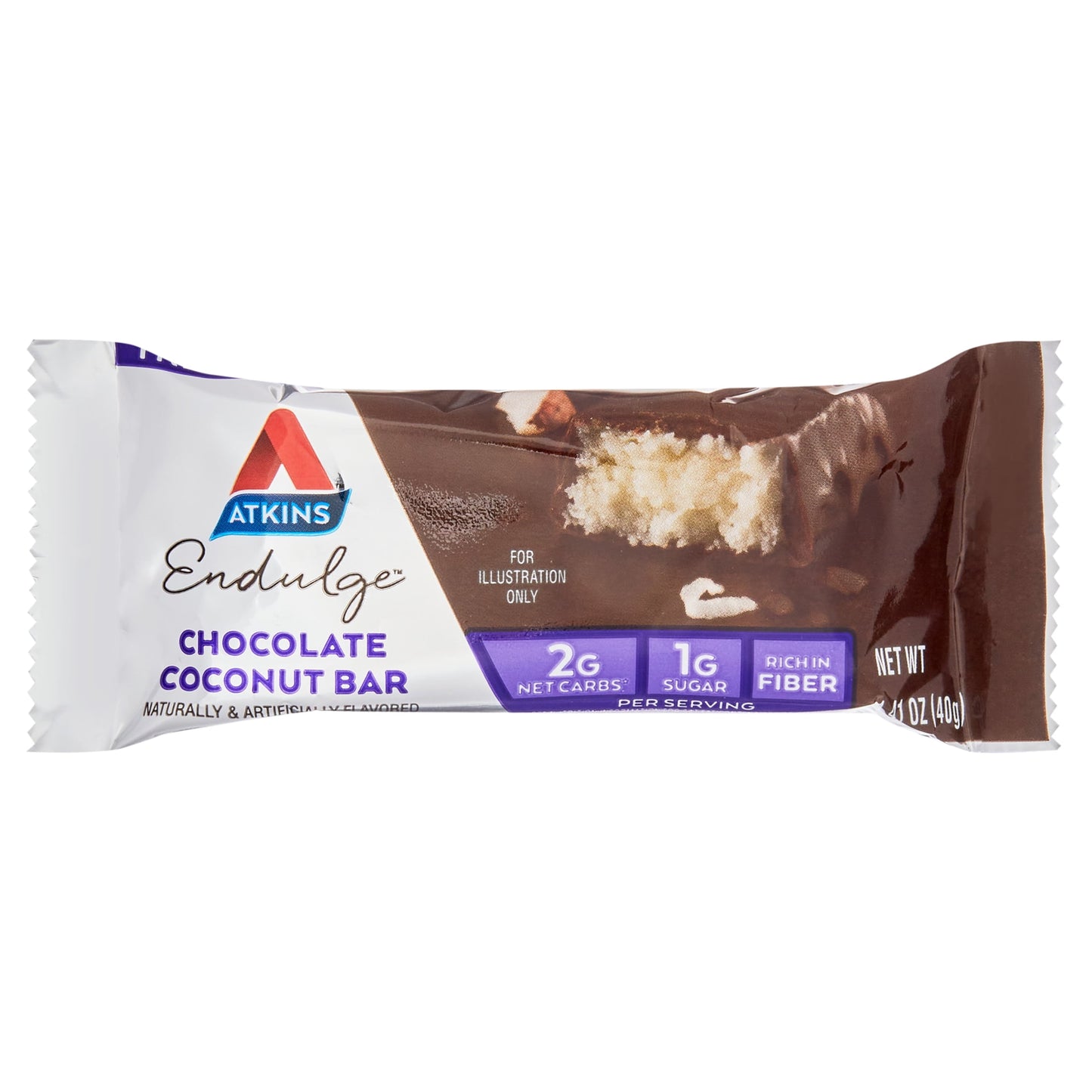 Endulge Treat, Chocolate Coconut Bar, Keto Friendly, 10 Ct (Value Pk)