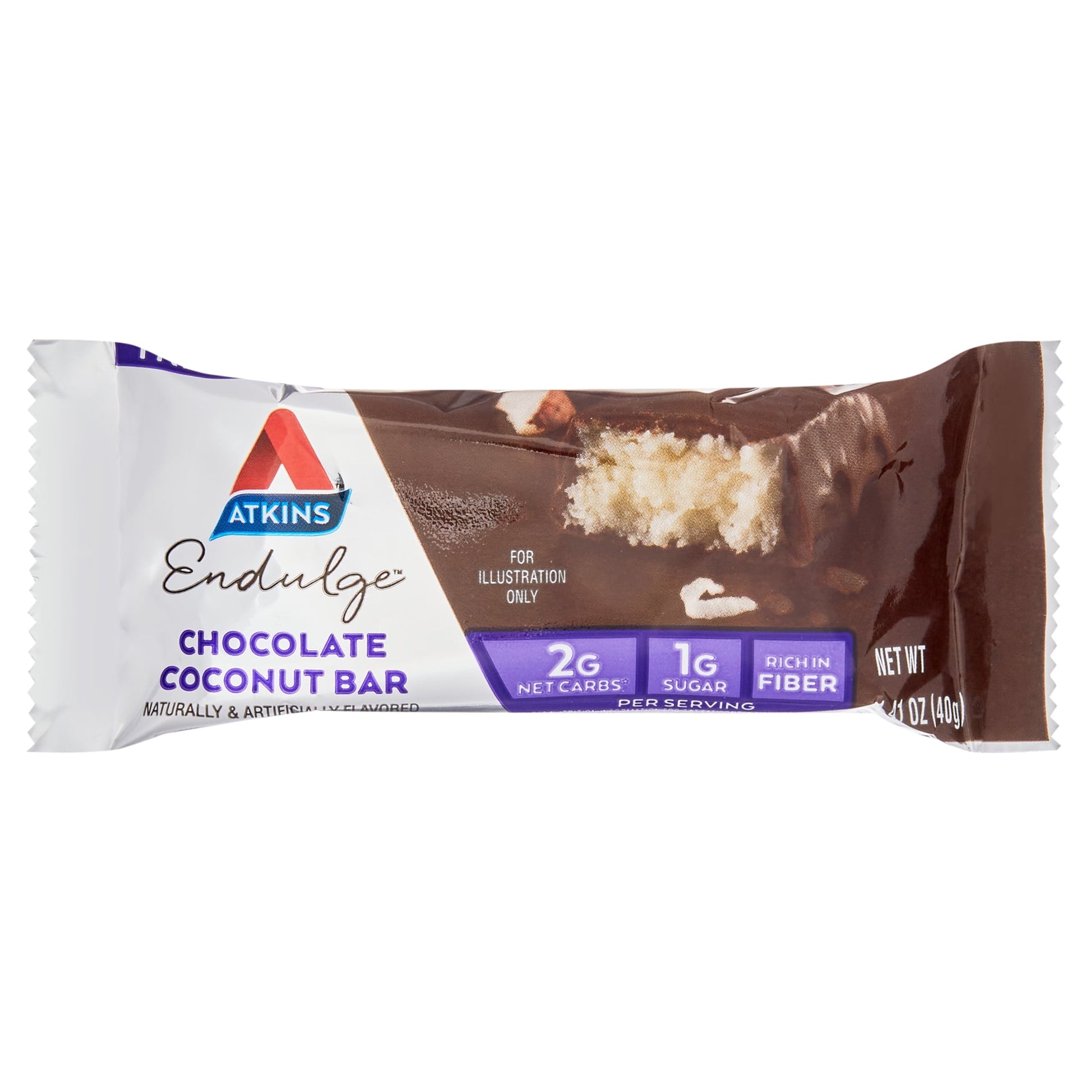 Endulge Treat, Chocolate Coconut Bar, Keto Friendly, 10 Ct (Value Pk)