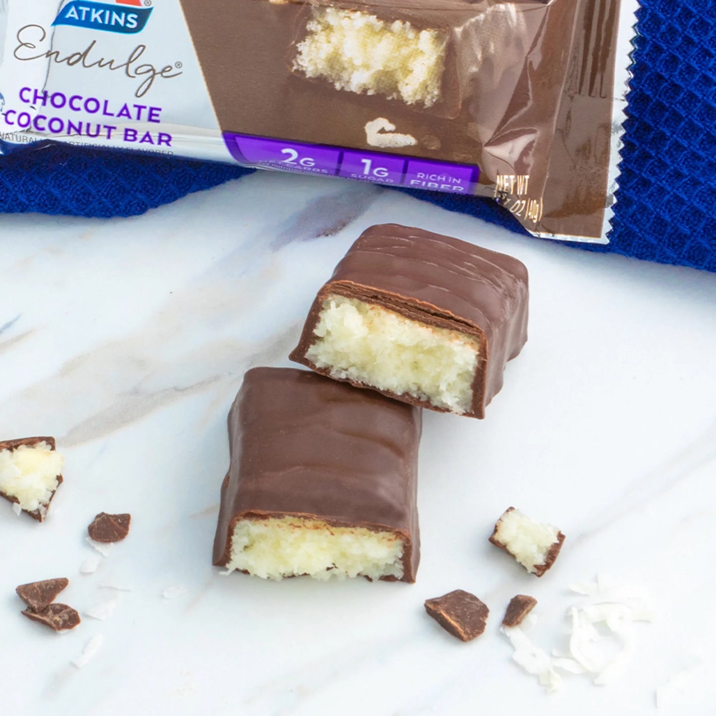 Endulge Chocolate Coconut Bars 5 Pk