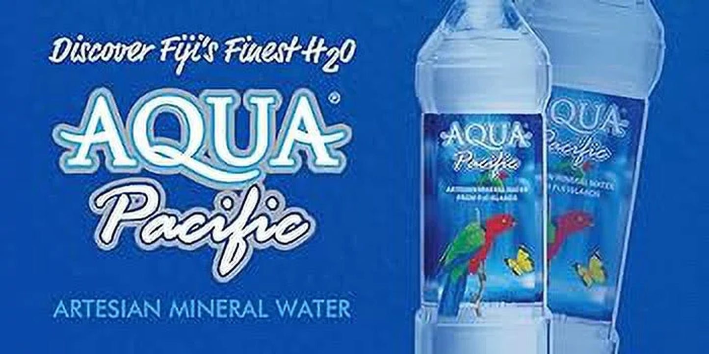 Aqua Pacific®Natural ARTESIAN Mineral Water (Case Pack of 24 X 20.28 Oz Bottle) Discover Fiji'S Finest H20, Aqua Pacific®