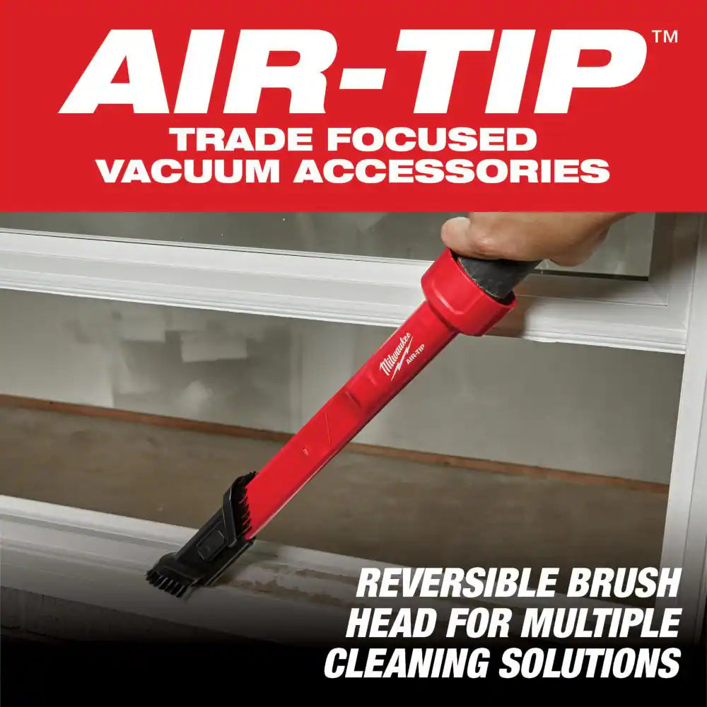 M18 18-Volt 2 Gal. Lithium-Ion Cordless Wet/Dry Vacuum W/Air-Tip 1-1/4 In. - 2-1/2 In. (2-Piece) Brush and Crevice Kit