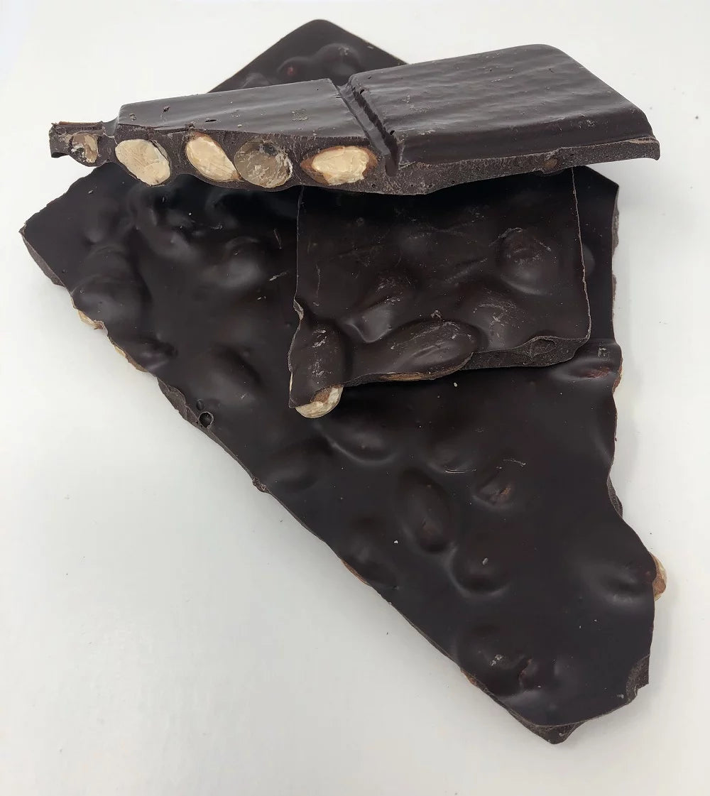 Gourmet Sugar Free Almond Bark Dark Chocolate Candy 1 Pound