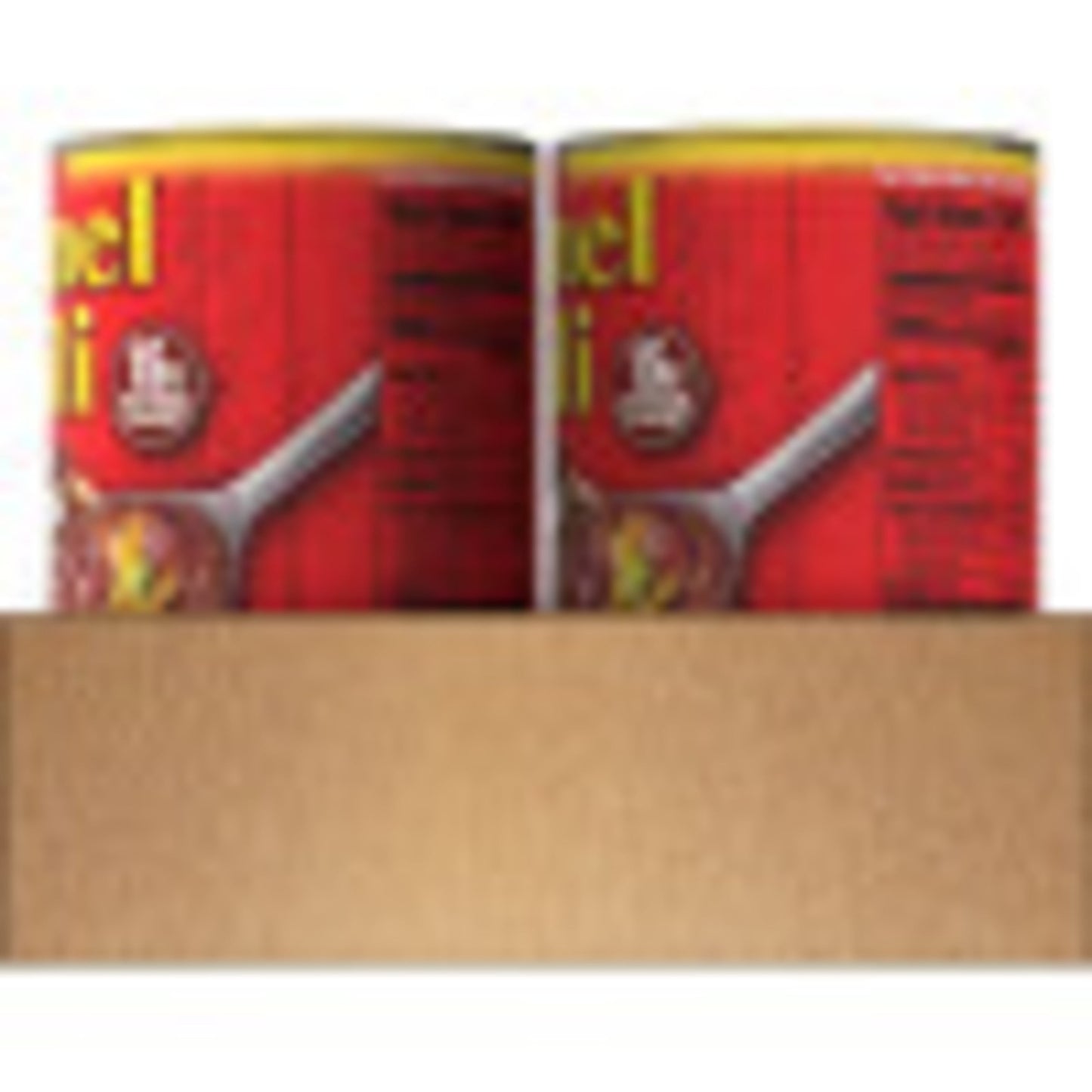 Chili with Beans, Beef, No Artificial Ingredients, 15 Oz Steel Can (4 Pack)