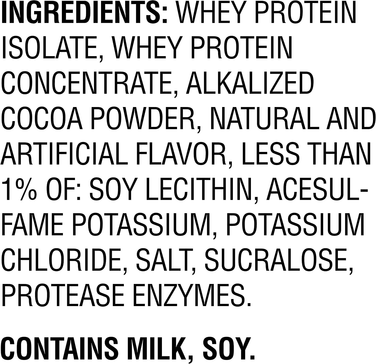 100% Whey Protein Powder, Chocolate, 5 Pound, 66 Servings, 25G Protein, 2G Sugar, Low in Fat, NSF Certified for Sport, Energizing Snack, Workout Recovery, Packaging May Vary