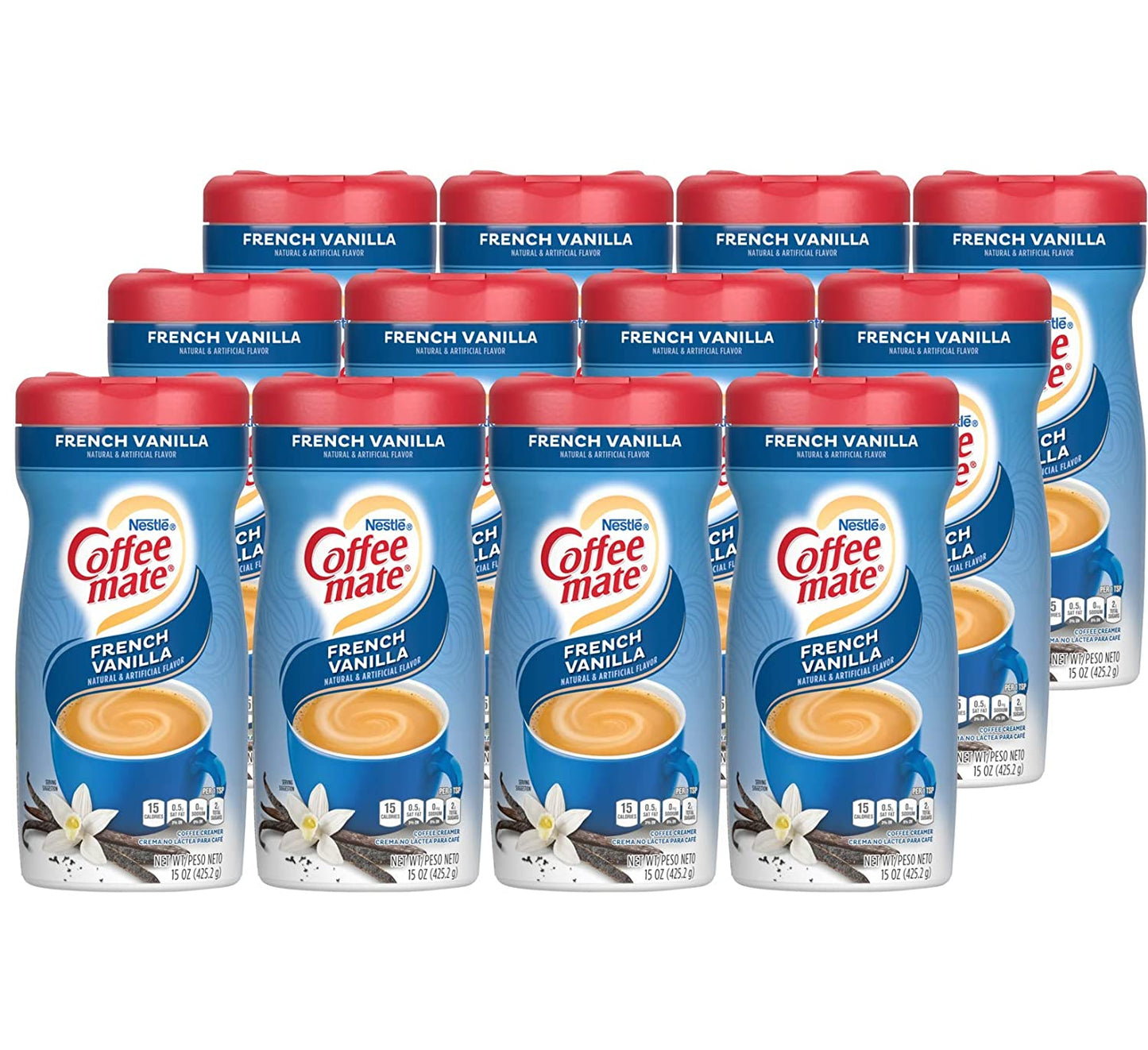 Coffee Mate Coffee Creamer French Vanilla Non Dairy Powder Creamer