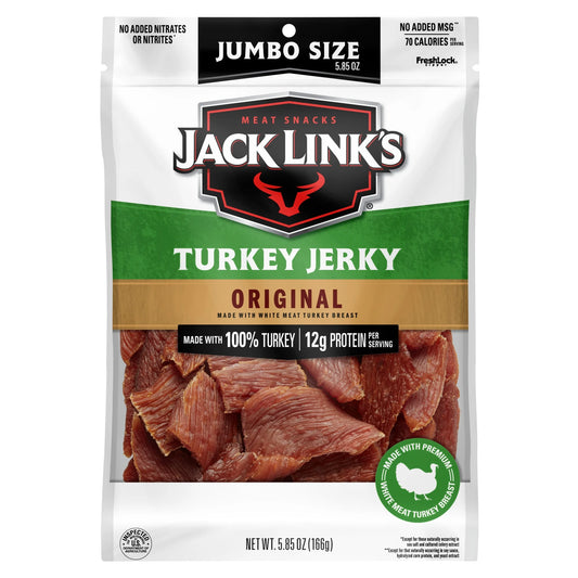 Original Turkey Jerky 5.85 Oz Resealable Bag