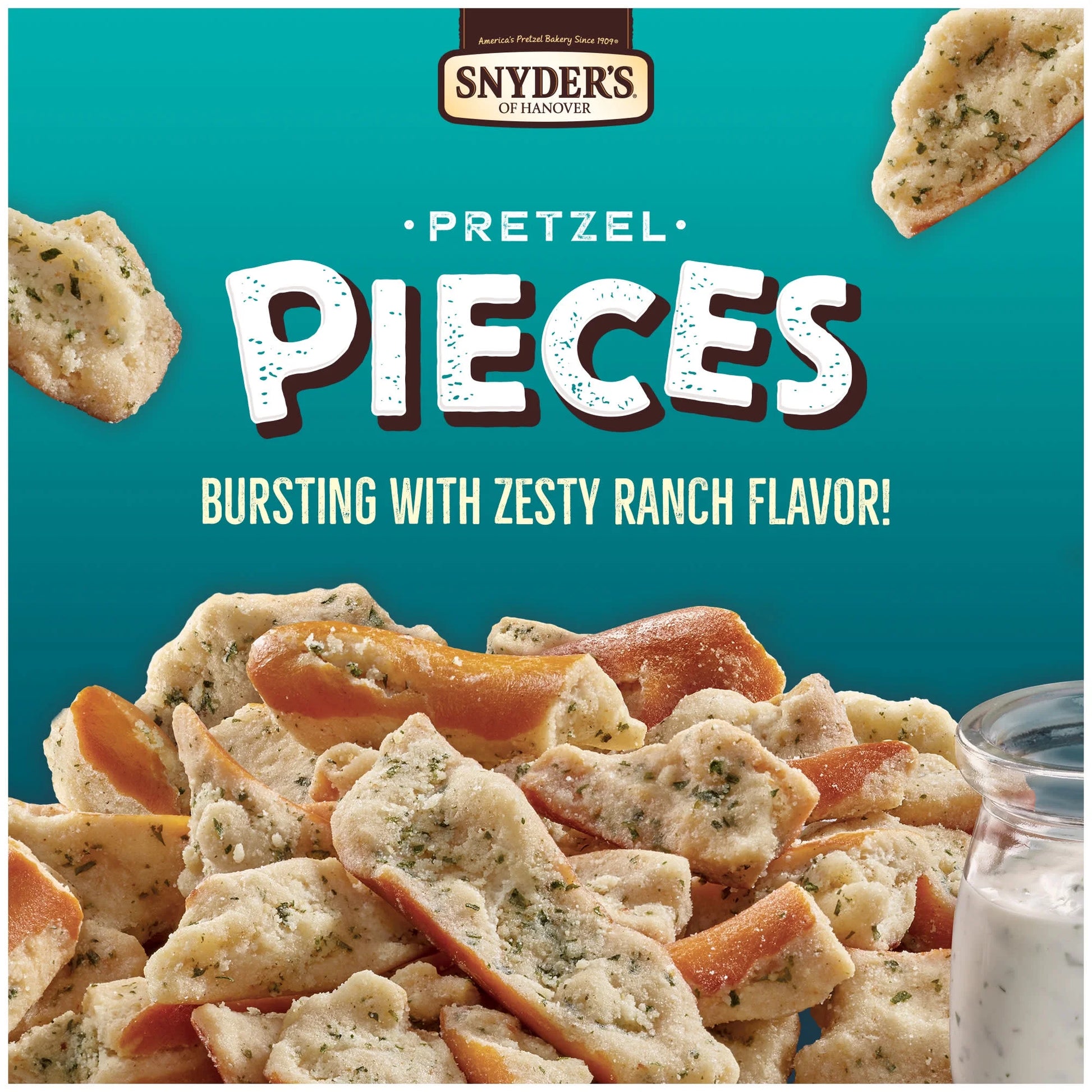 Pretzel Pieces, Buttermilk Ranch, 11.25 Oz