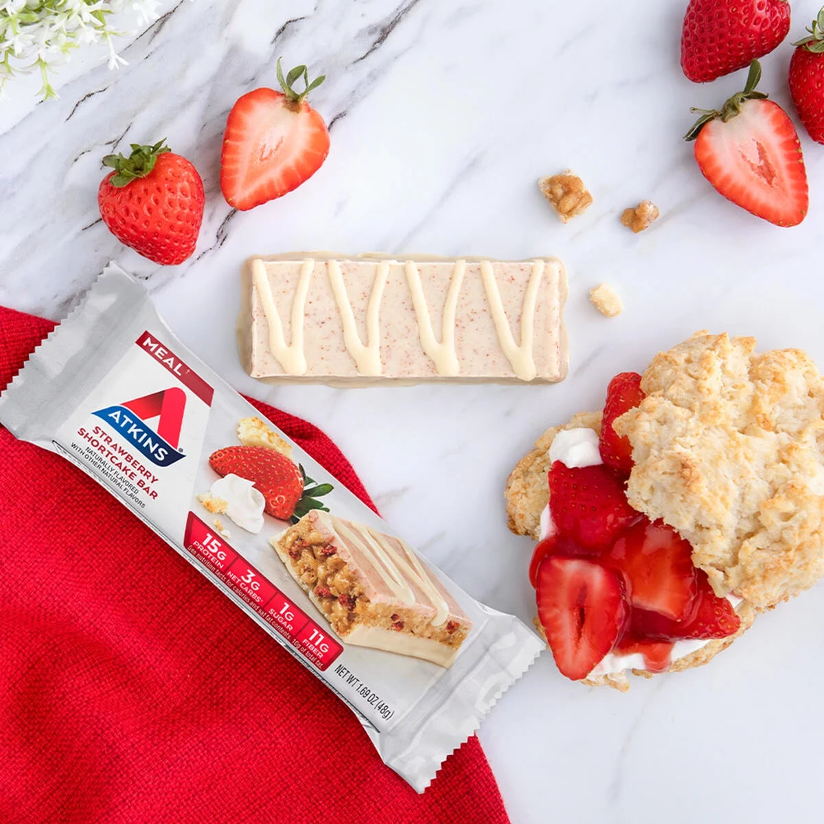 Strawberry Shortcake Meal Bar 5Pk