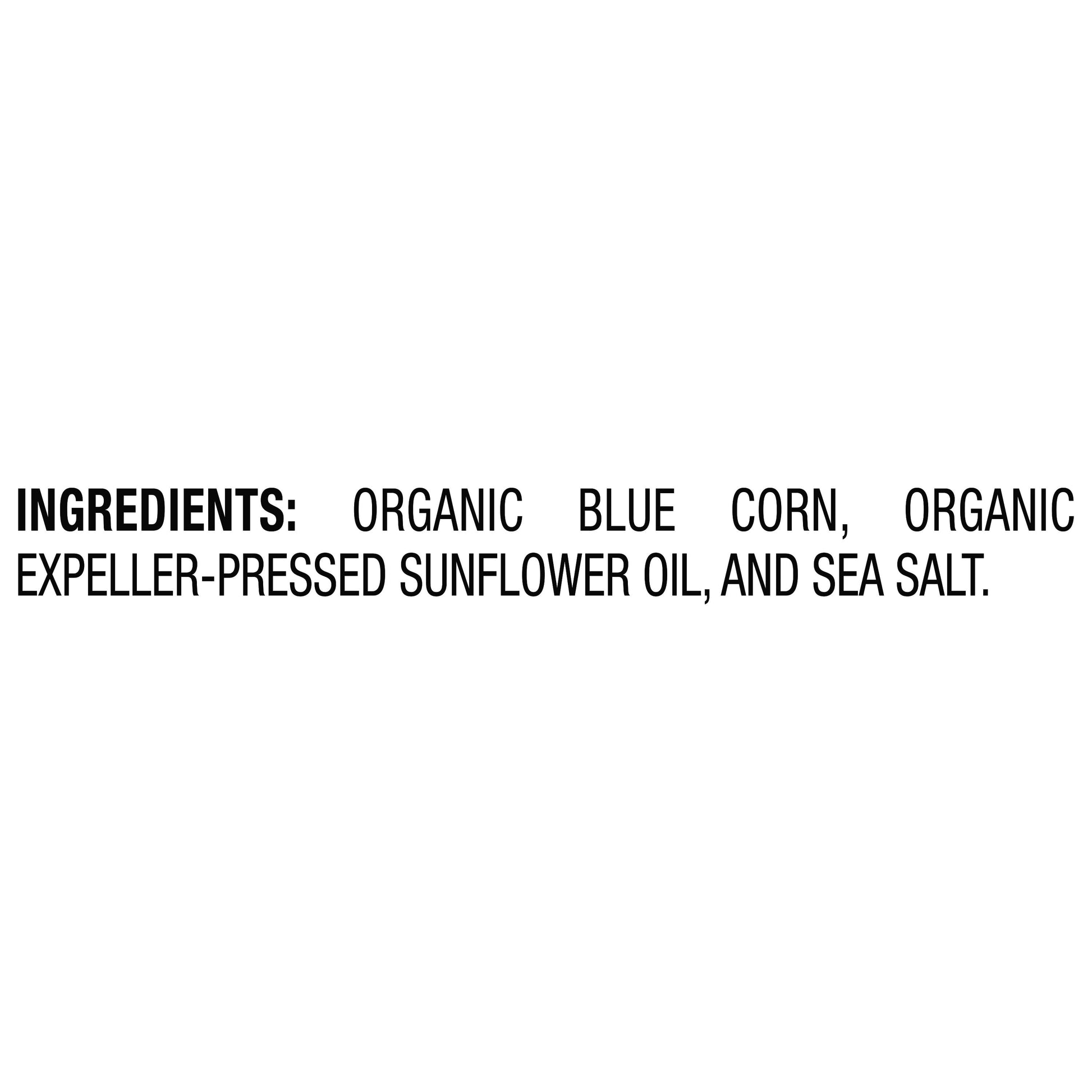 Simply Organic Blue Corn Tortilla Chips, 13.5 Oz