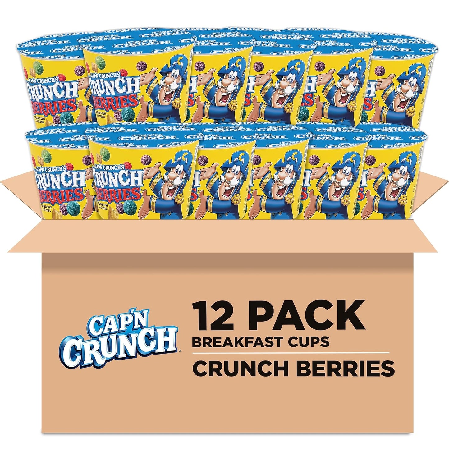 Breakfast Cereal, Crunchberries, 1.3 Ounce (Pack of 12)