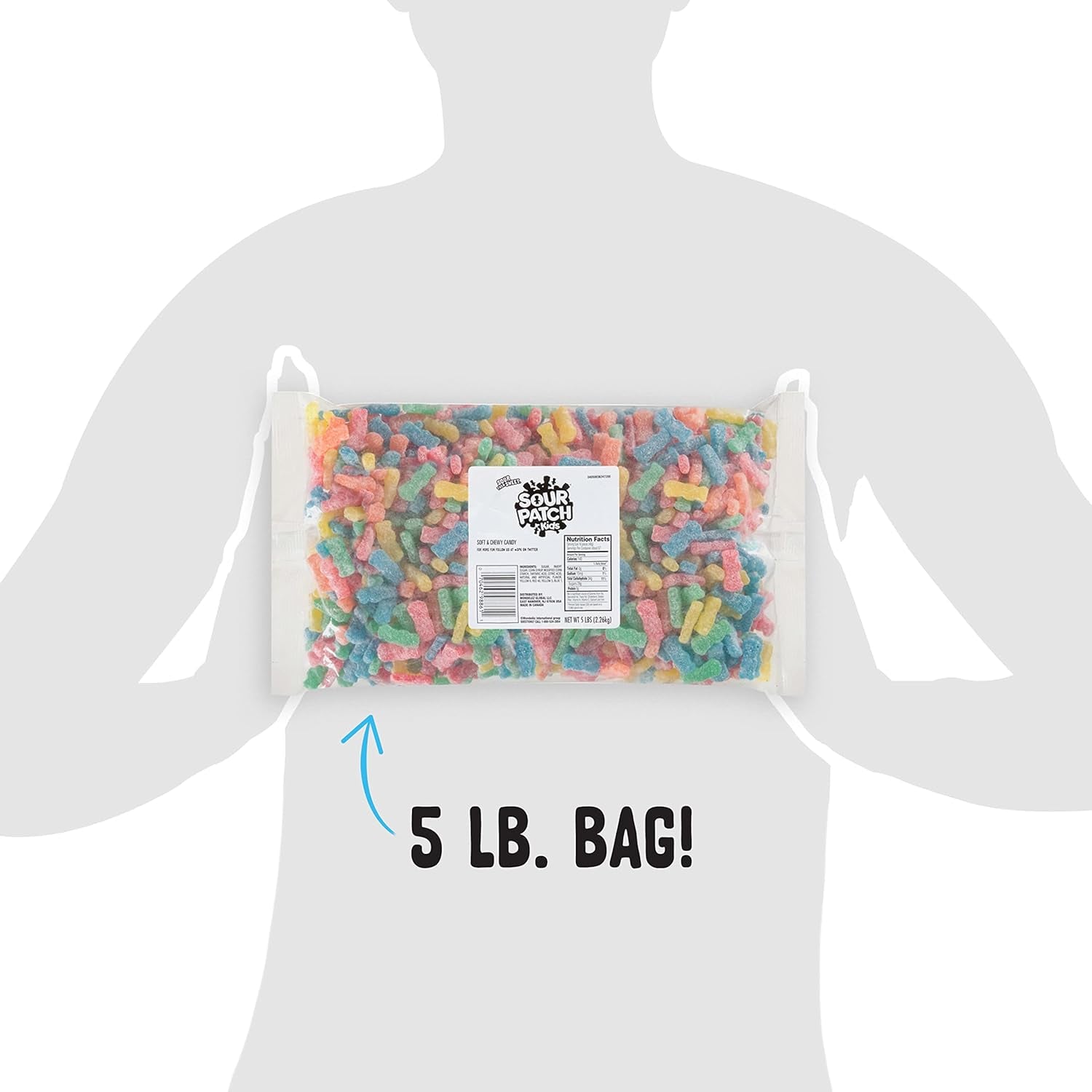 Soft & Chewy Candy, 5 Lb Bag