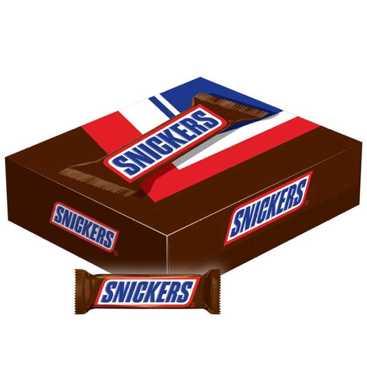 Singles Size Chocolate Candy Bars 1.86-Ounce Bar 48-Count Box