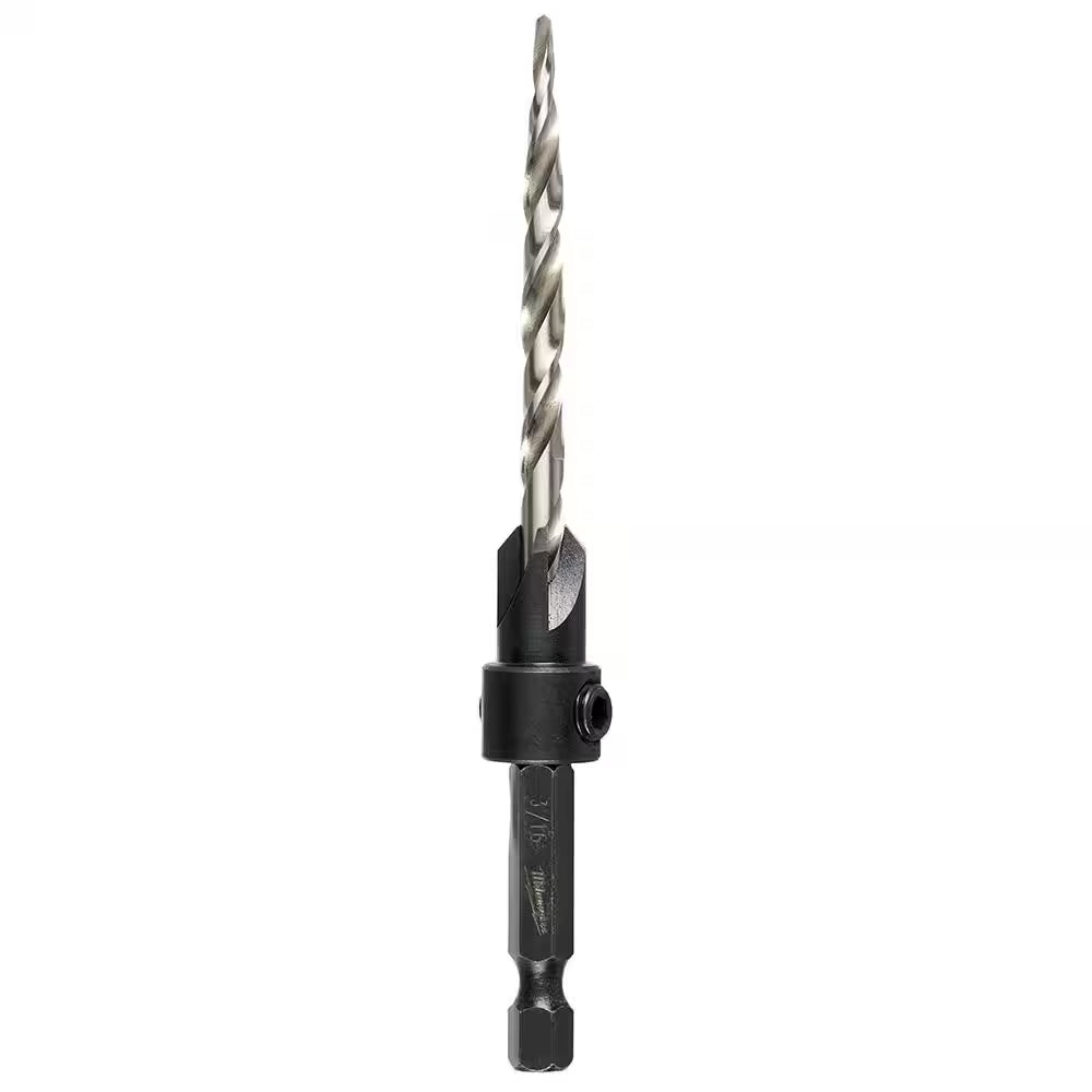 #10 Countersink 3/16 In. Wood Drill Bit