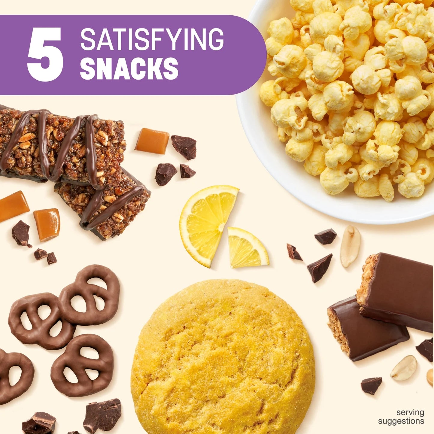 5-Day Weight Loss Variety Pack: Breakfasts, Lunches and Snacks, 15 Count (Shelf-Stable)