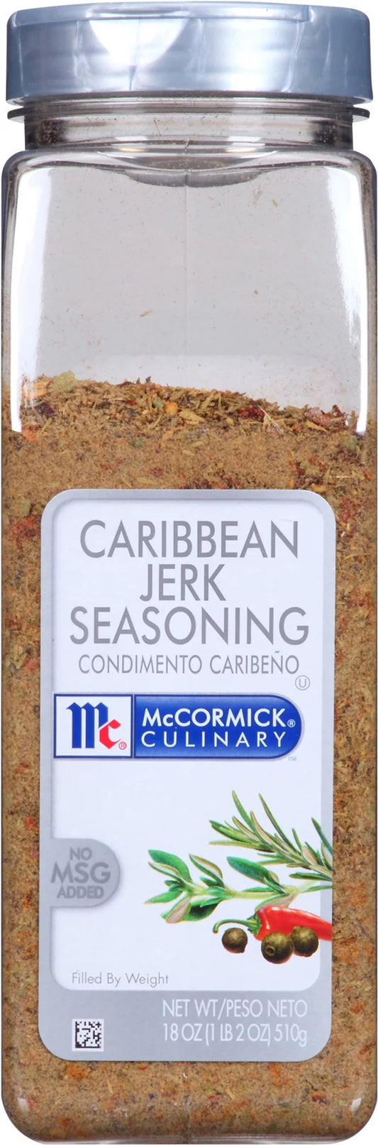 Mccormick Culinary Caribbean Jerk Seasoning, 18 Oz Mixed Spices & Seasonings
