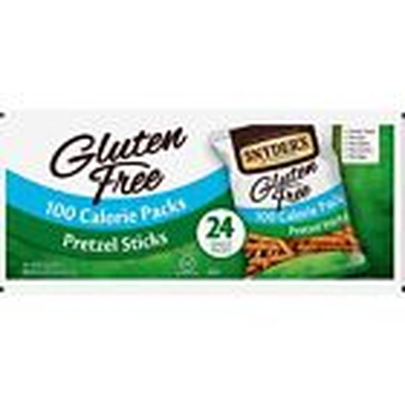 Snyder'S of Hanover, Gluten Free Pretzel Sticks, 100 Calorie Packs, 24 Single Pk