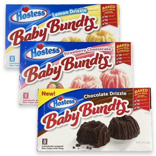 Tribeca Curations | Ultimate Baby Cakes Variety Pack | Lemon Drizzle,