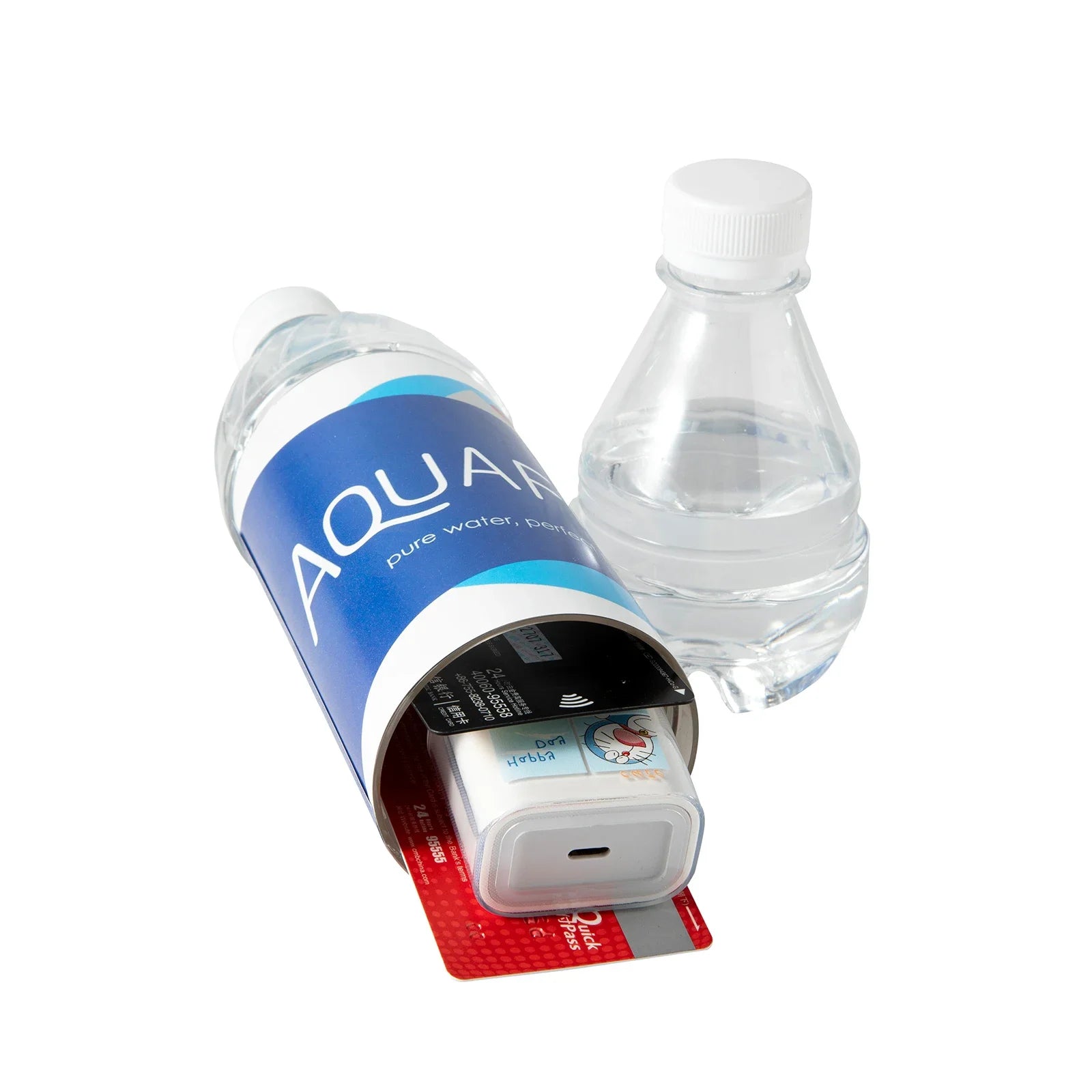 Aquafina Water Bottle Diversion Safe Can Stash Hidden Security Container with a Food Grade Smell Proof Bag