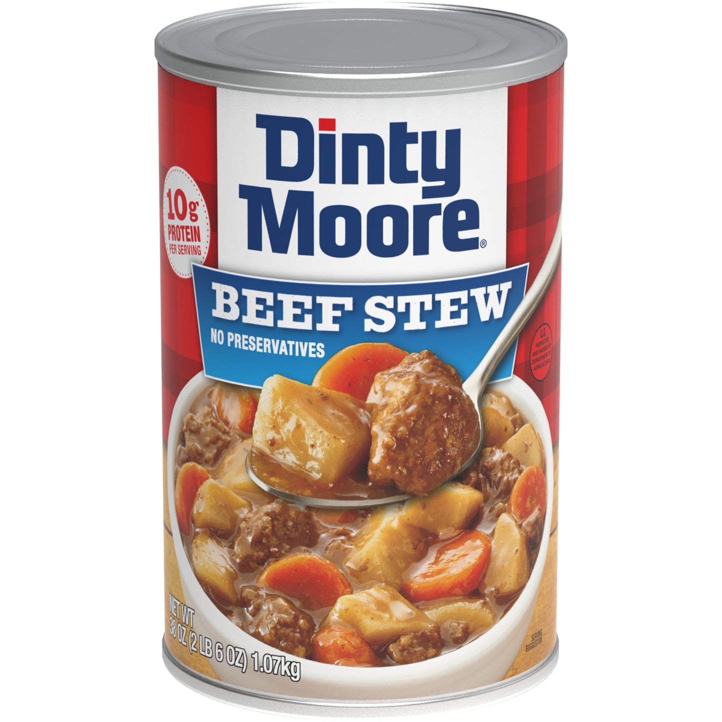 Beef Stew, Shelf-Stable, 38 Oz Steel Can