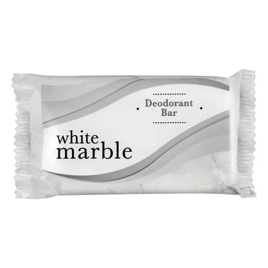 # 1-1/2 Bar White Individually Wrapped Deodorant Bar Soap (500/Carton)