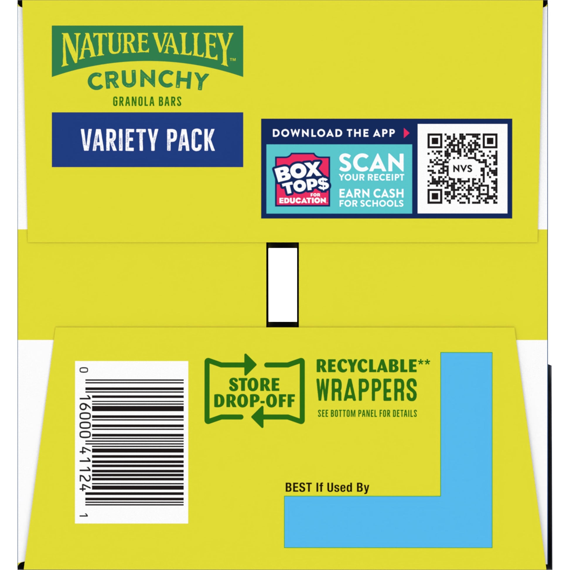 Nature Valley Crunchy Granola Bars, Variety Pack, 60 Bars, 44.7 OZ Count (30 Pouches)