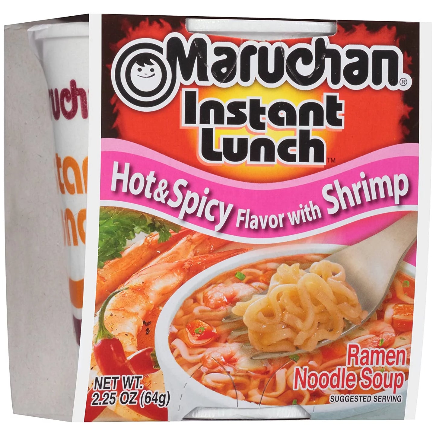 Instant Lunch Hot & Spicy Shrimp, 2.25 Oz, Pack of 4