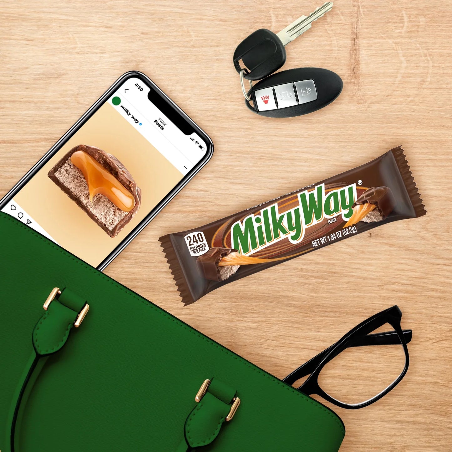Milk Chocolate Candy Bar, Full Size - 1.84 Oz Bar