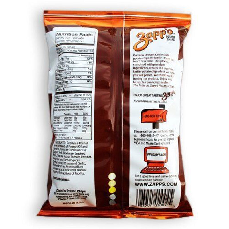 Zapp'S Potato Chips - 1.5Oz Bag (Mesquite BBQ) | Full Case