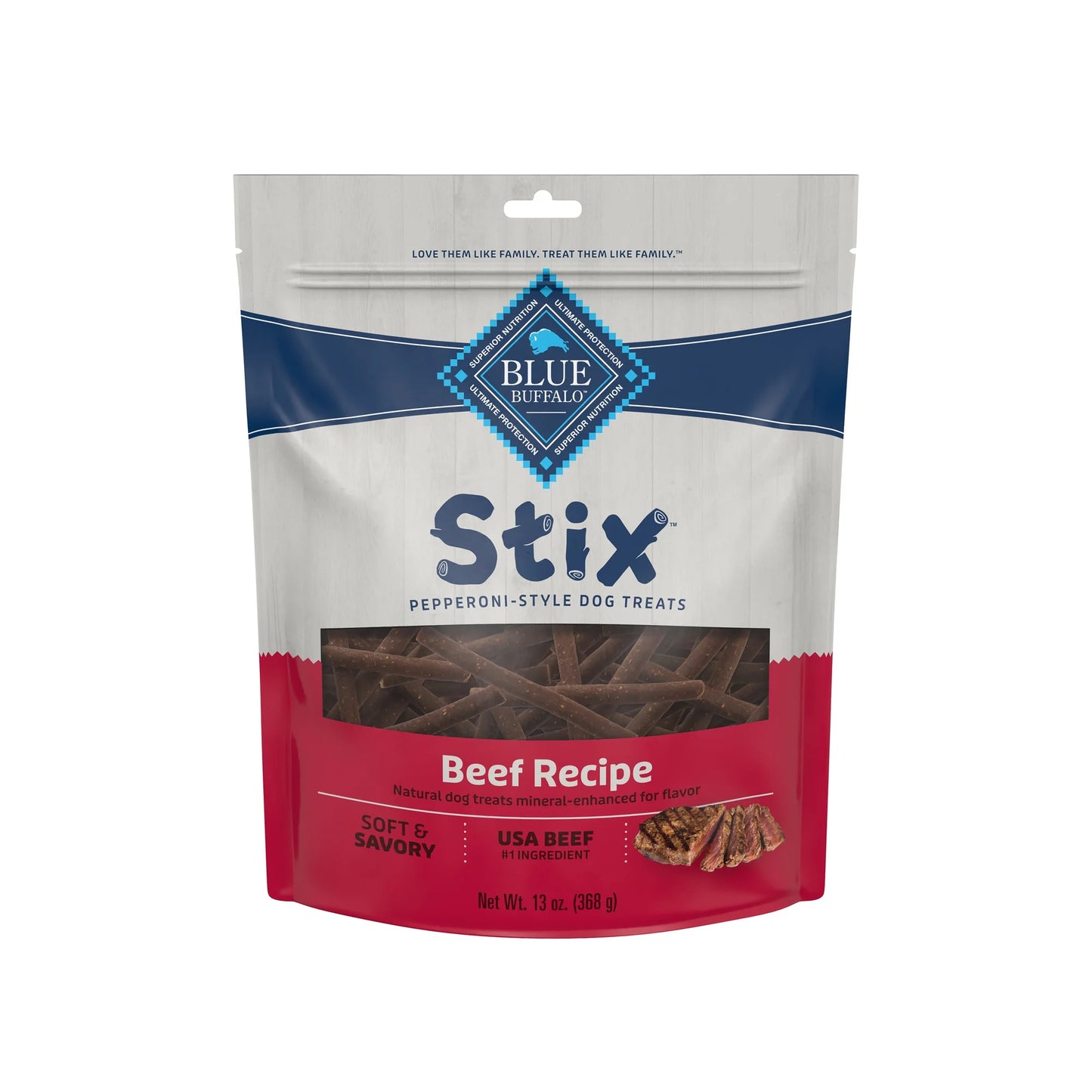 Stix Natural Softmoist Dog Treats Beef Recipe